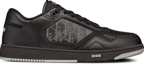 dior b27 low black dior oblique galaxy leather grey|christian dior b27 sneakers.